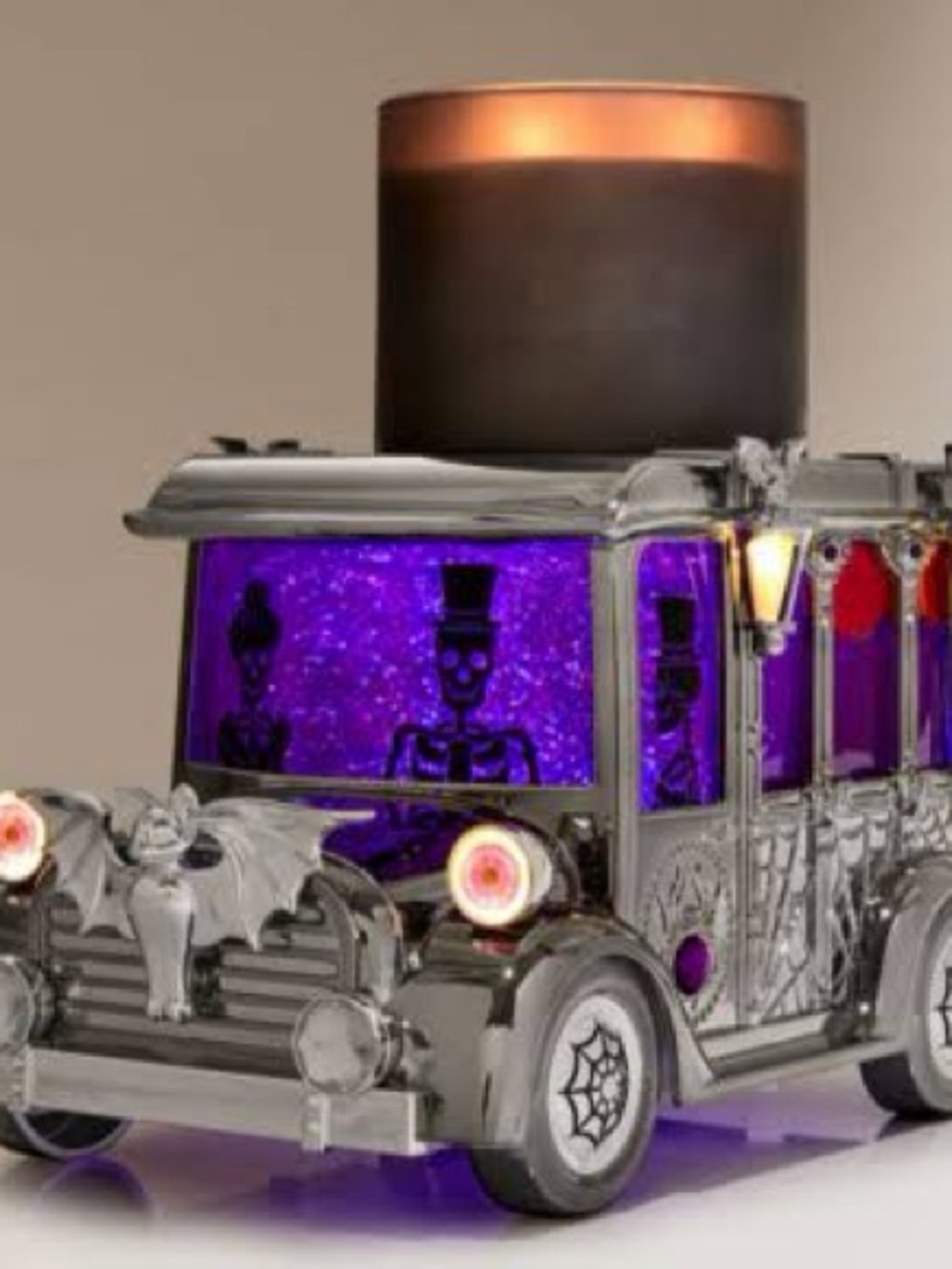 Bath & Body Hearse 3 wick light 💡 up candle holder BNIB So Neat